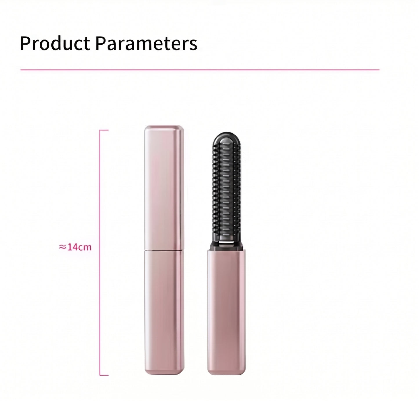 Mini Electric Hair Straightener Comb